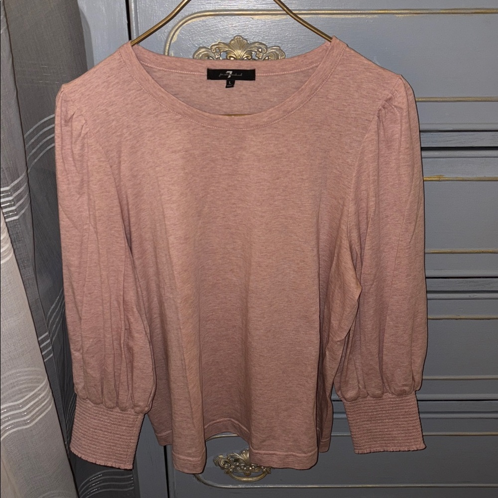 Seven for mankind, also in creme not zara sz L fits like M